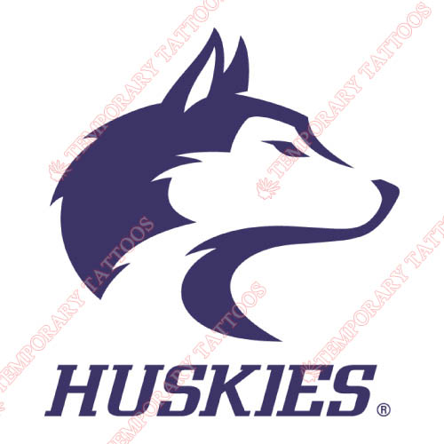 Washington Huskies Customize Temporary Tattoos Stickers NO.6892
